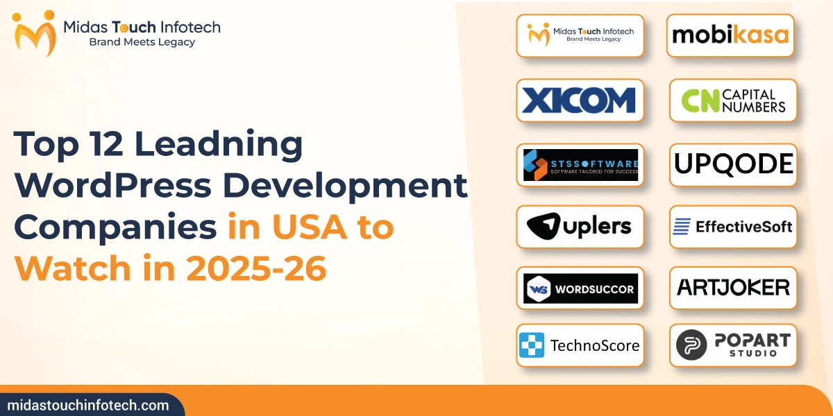 Top 12 Leading WordPress Development Companies in USA to Watch in 2025-26