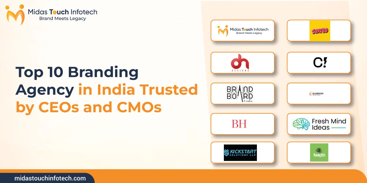 Top 10 Branding Agency in India Trusted by CEOs and CMOs