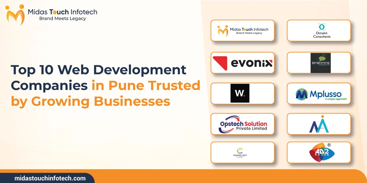 Top 10 Web Development Companies in Pune Trusted by Growing Businesses