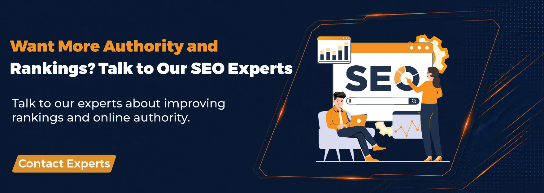Want More Authority and Rankings? Talk to Our SEO Experts