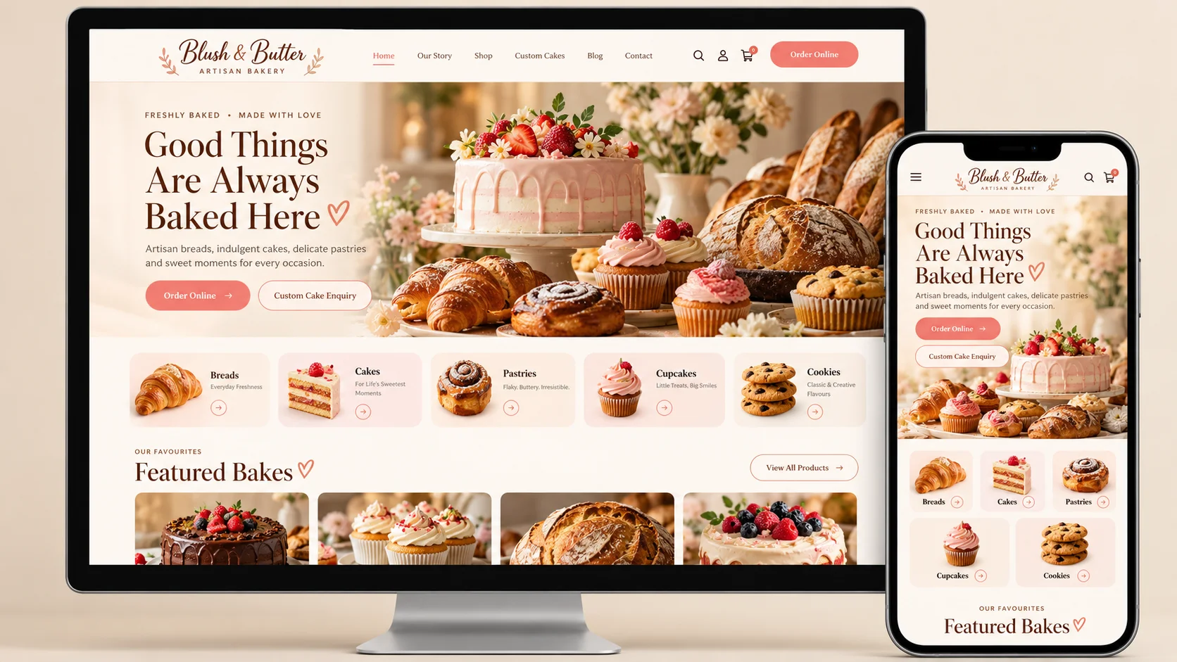 Bakery Website Redesign