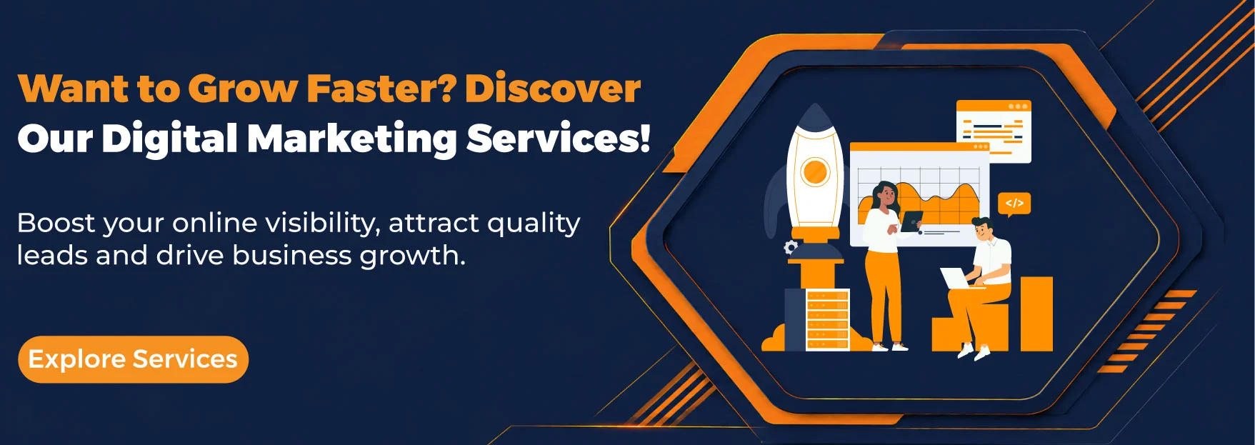 Want to Grow Faster? Discover Our Digital Marketing Services!