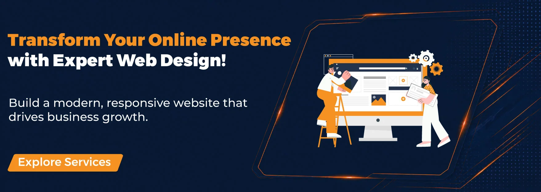 Transform Your Online Presence with Expert Web Design! 