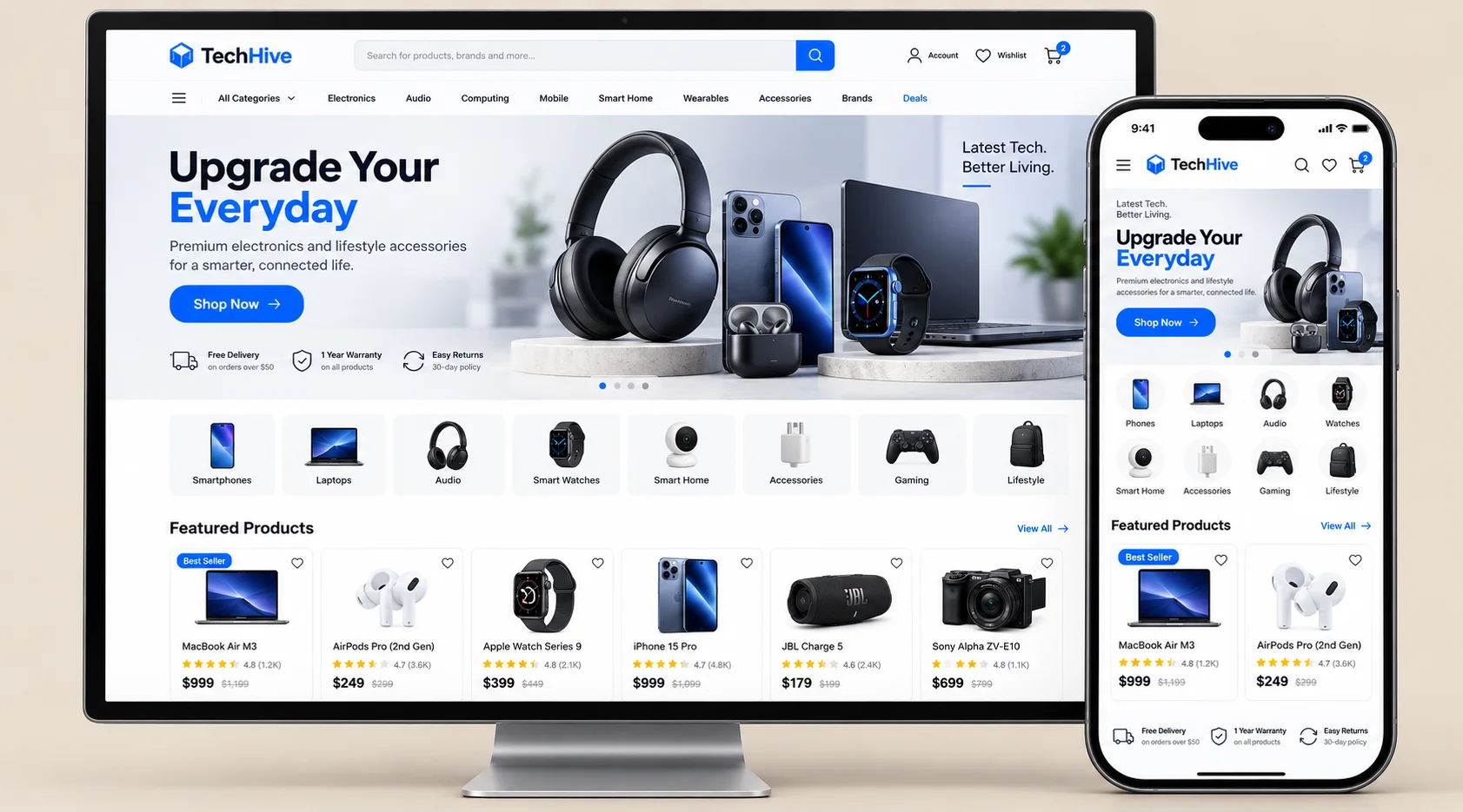 eCommerce Website Redesign