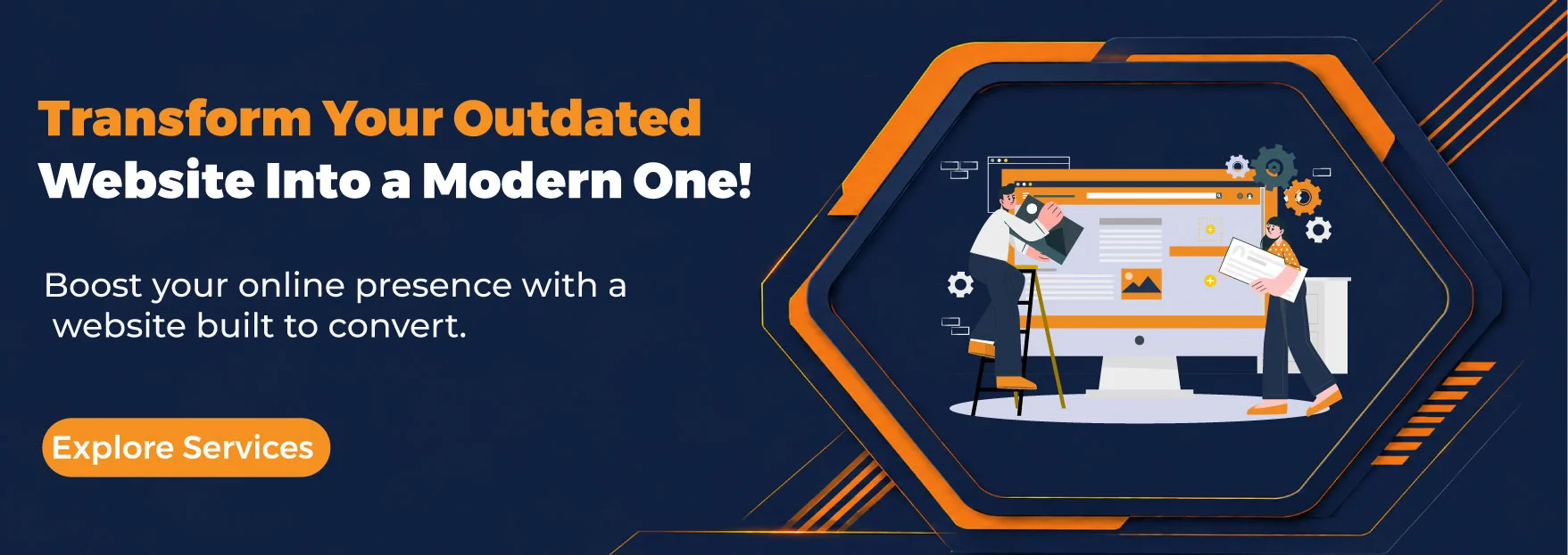Transform Your Outdated Website Into a Modern One!
